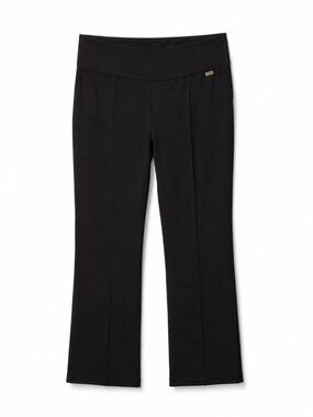CALVIN KLEIN Power Stretch Black Women’s Wide Waistband Pants - 2X